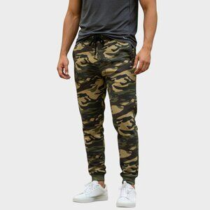 Royal Blue Mens Camo Jogger Pants Green Military Streetwear 3XL
